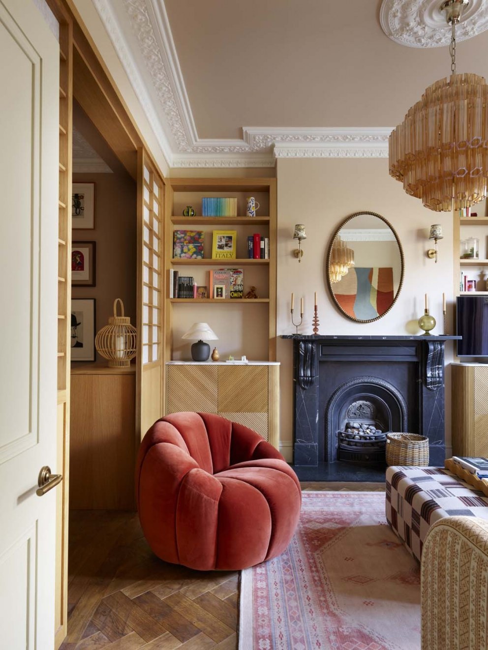 Easterly Eden | Living room vignette | Interior Designers